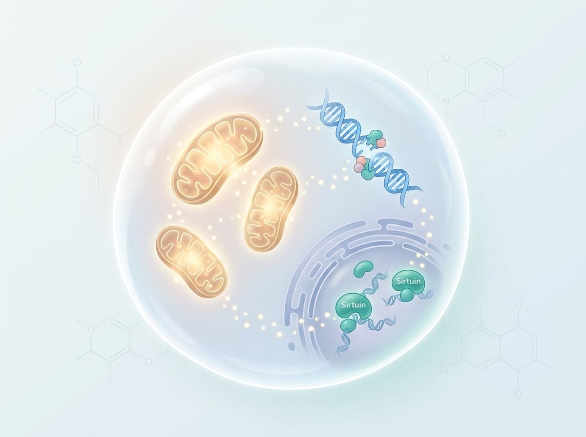 3 veje. Alle kritiske for cellulær sundhed.